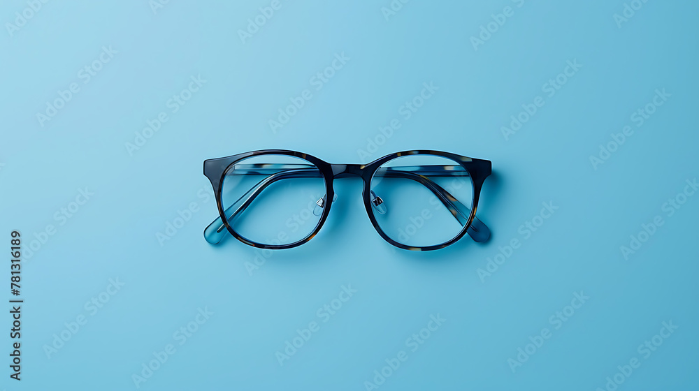Eyeglasses, minimal wallpaper, an essential equipment in daily life for clear vision Eyeglasses, minimal wallpaper, an essential equipment in daily life for clear vision