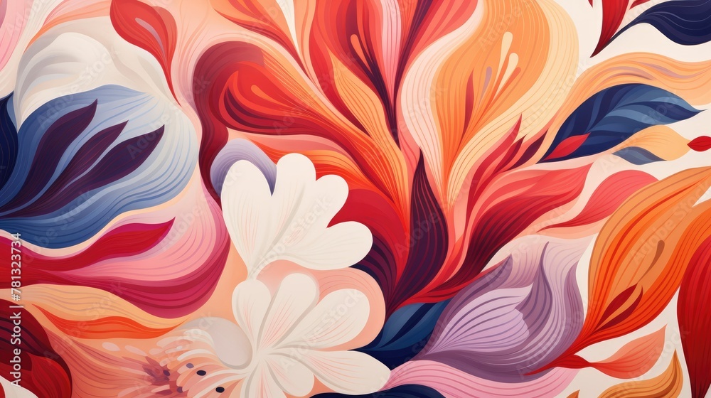 pattern with flowers pattern with flowers