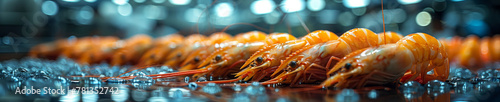 Indulge in the luxury of fine dining with this delicious panorama of shrimp cuisine