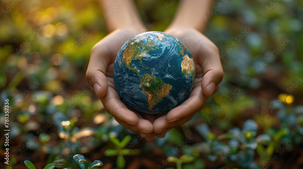 Global Collaboration for Celebrate World Environment Day as a global community joins hands in teamwork Global Collaboration for Celebrate World Environment Day as a global community joins hands in teamwork