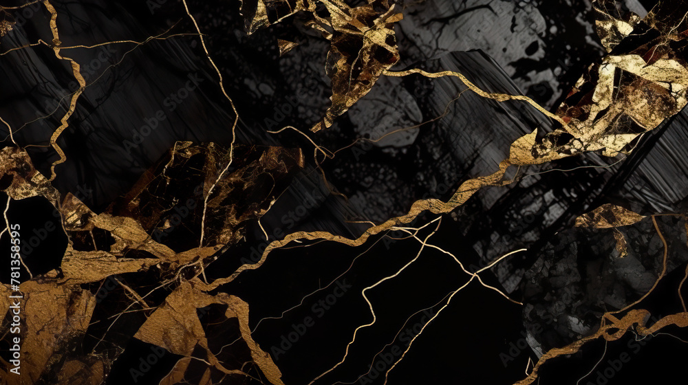 Elegant marbled pattern with gold streaks Elegant marbled pattern with gold streaks