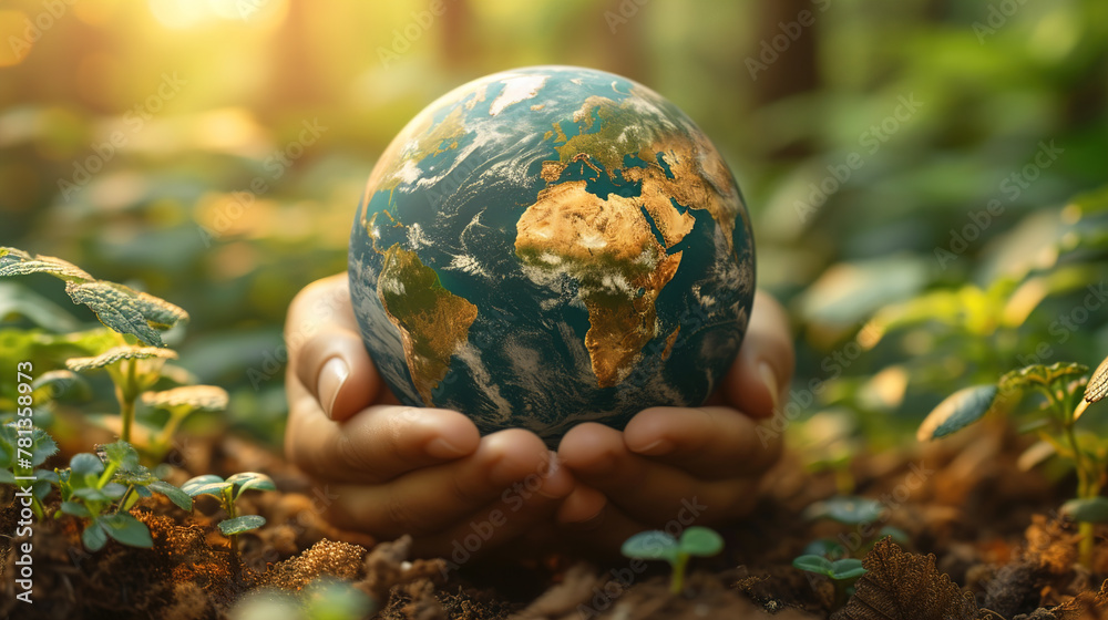 Global Collaboration for Celebrate World Environment Day as a global community joins hands in teamwork Global Collaboration for Celebrate World Environment Day as a global community joins hands in teamwork