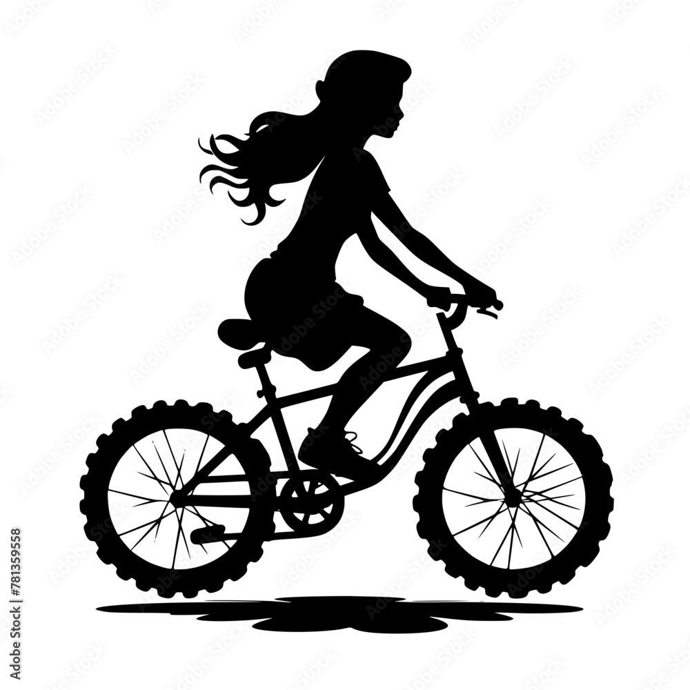 Obraz premium Bicycle SVG, Bike SVG, Bicycle Cut File, Bike Cut File, Bicycle Vector, Bike Vector, Bicycle Clipart, Bike Clipart, Cricut, Png, Silhouette, Mountain Bike Svg bundle, svg files for cricut, digital dow
