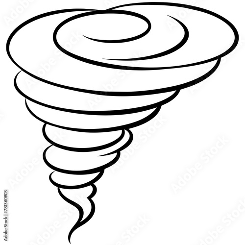 Tornado vector illustration