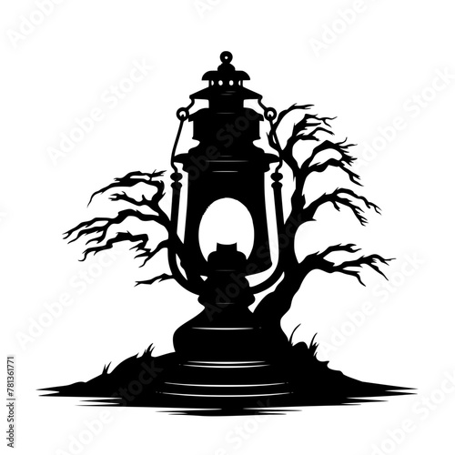 lamp, lantern, isolated, light, old, antique, metal, chess, glass, white, object, vintage, oil, retro, kerosene, black, ancient, candle, king, samovar, equipment, tea, decoration, culture, fire, tradi