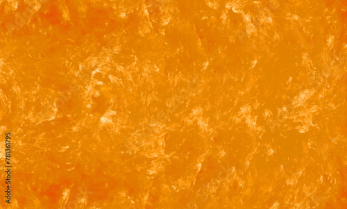 The texture of fire. Abstract orange vector background. Bright flashes of different shades of orange. Horizontal banner.
