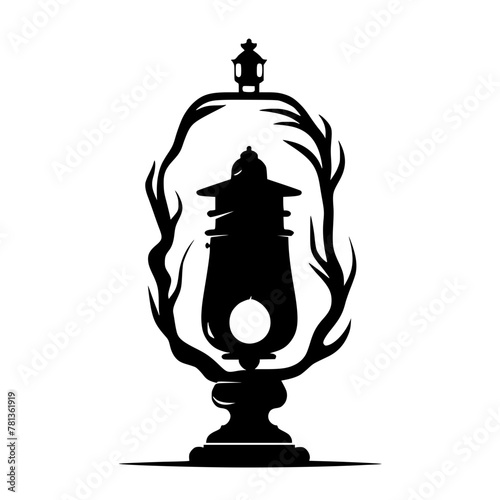 lamp, lantern, isolated, light, old, antique, metal, chess, glass, white, object, vintage, oil, retro, kerosene, black, ancient, candle, king, samovar, equipment, tea, decoration, culture, fire, tradi