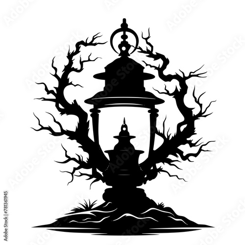 lamp, lantern, isolated, light, old, antique, metal, chess, glass, white, object, vintage, oil, retro, kerosene, black, ancient, candle, king, samovar, equipment, tea, decoration, culture, fire, tradi
