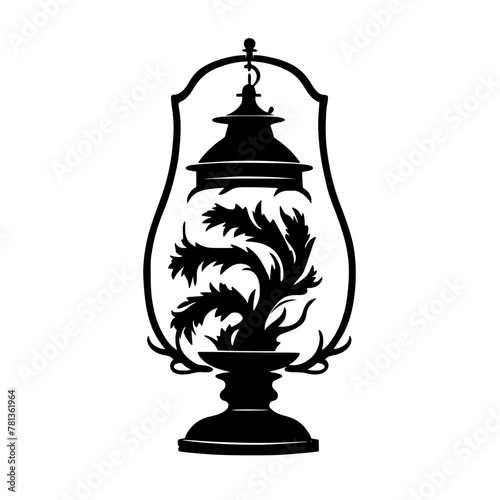 lamp, lantern, isolated, light, old, antique, metal, chess, glass, white, object, vintage, oil, retro, kerosene, black, ancient, candle, king, samovar, equipment, tea, decoration, culture, fire, tradi