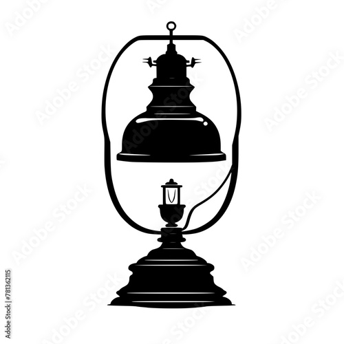 lamp, lantern, isolated, light, old, antique, metal, chess, glass, white, object, vintage, oil, retro, kerosene, black, ancient, candle, king, samovar, equipment, tea, decoration, culture, fire, tradi
