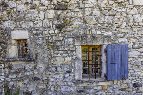 provence, house, door, architecture, old, street, village, 