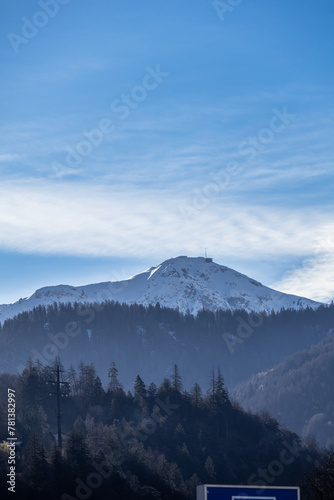 Fototapeta Naklejka Na Ścianę i Meble -  landscape with mountains in the Swiss Alps