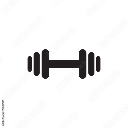 barbell icon , fitness icon vector