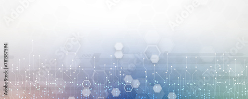 Abstract data background. Futuristic technology style. Elegant digital  background for business cyber presentations.