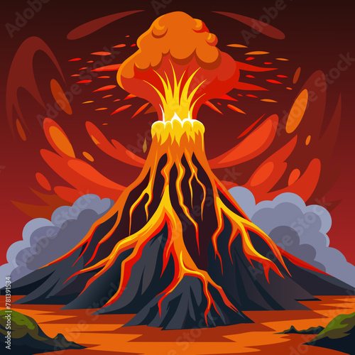 art of volcano