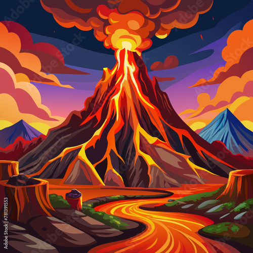 art of volcano