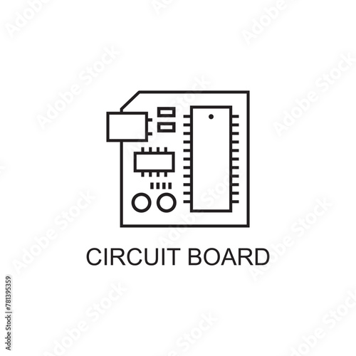 circuit board icon , technology icon