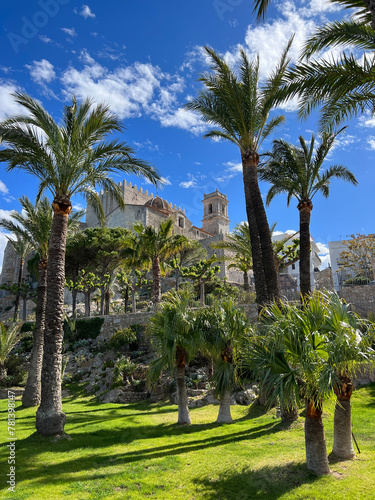 Garden at the Peniscola Castle