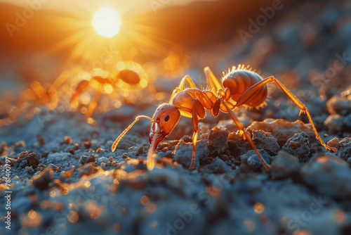 Exploring Nature's Tiniest Workers, Ants in the Wild © Bojan