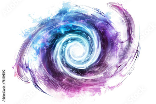 Dimension with swirling vortexes of magical energy spell effects.