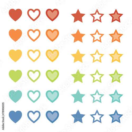 마스킹테이프_2105-04. 하트, 별, 