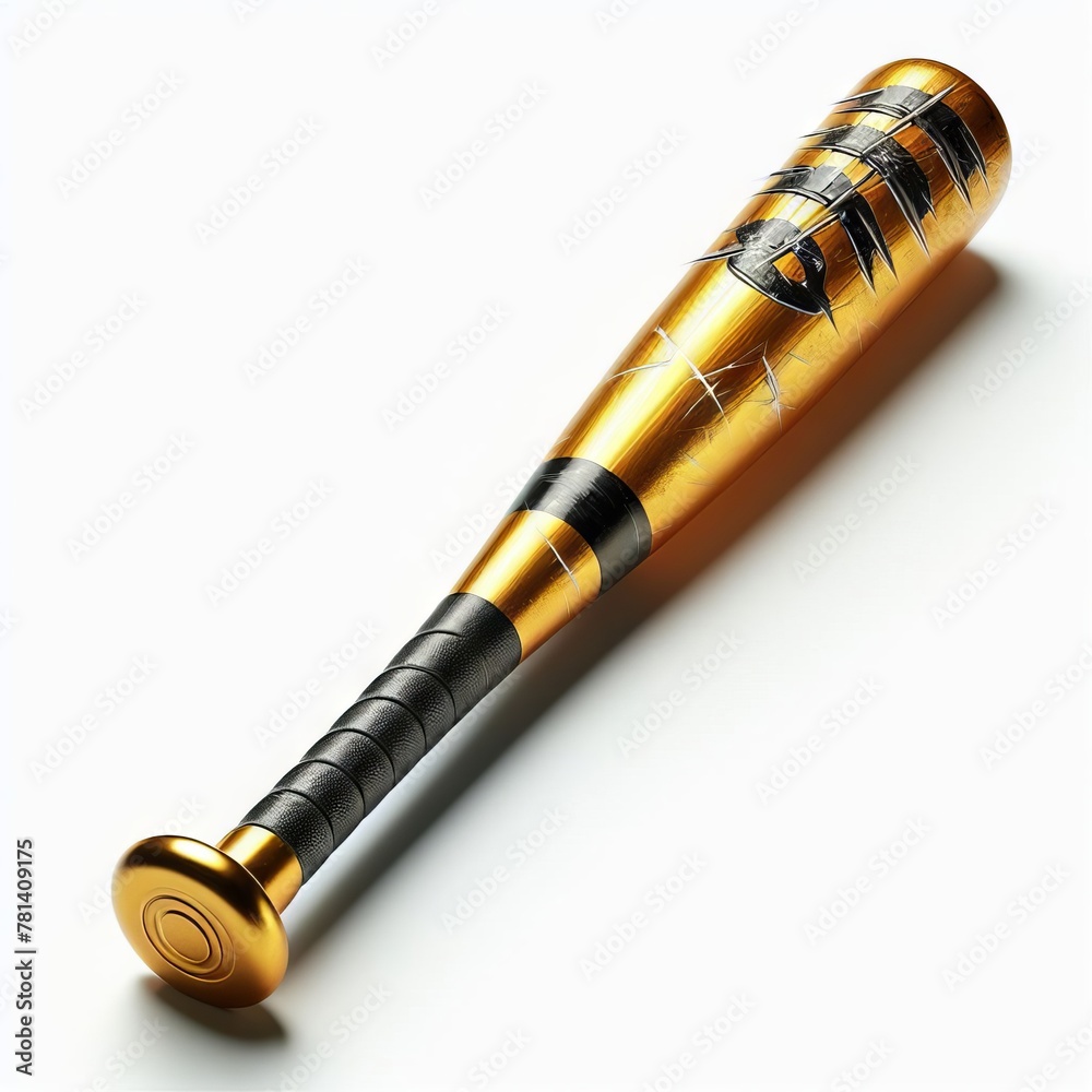 A sledgehammer on white