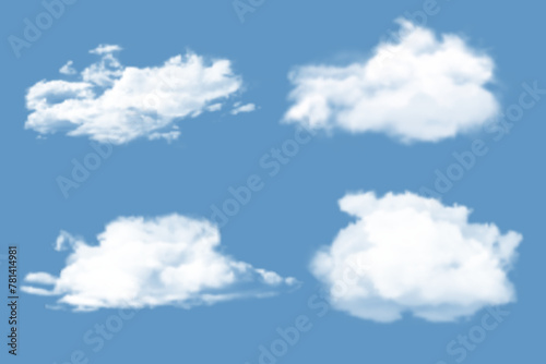 Realistic cloud collection