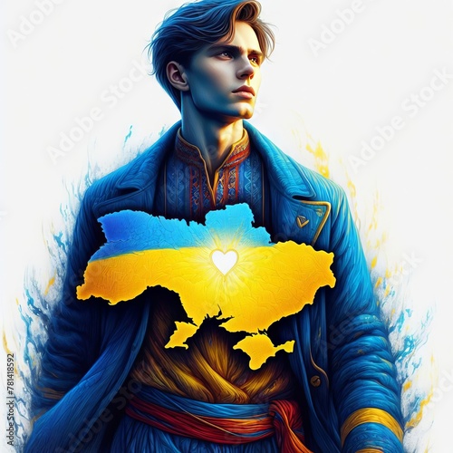 support ukraine illustration