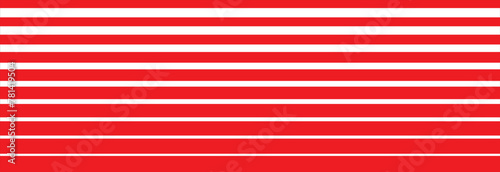 Red Halftone random horizontal straight parallel lines, stripes pattern and background. Streaks, strips, hatching and pinstripes element. Liny, lined, striped vector.  vector illustrations. EPS 10 photo