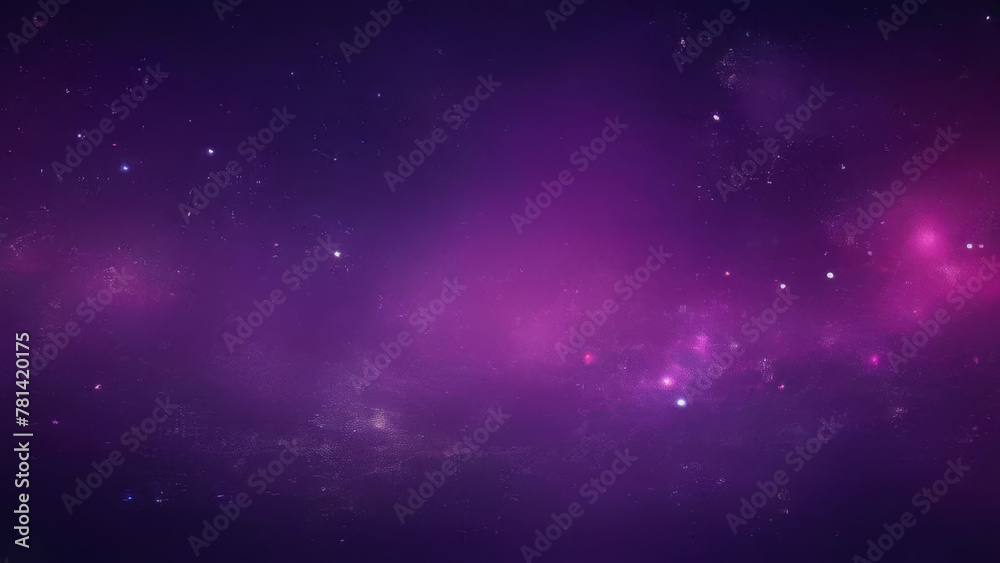Fototapeta premium dark purple pink: abstract background with empty space, grainy noise, grungy texture, color gradient, roughness, shine, bright light,