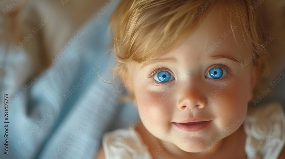 Image of cute baby boy, closeup portrait of adorable child in livingroom, sweet toddler with blue eyes, healthy childhood, perfect caucasian infant, lovely kid, innocence concept Image of cute baby boy, closeup portrait of adorable child in livingroom, sweet toddler with blue eyes, healthy childhood, perfect caucasian infant, lovely kid, innocence concept