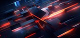 futuristic theme abstract background with copy space, Generative Ai