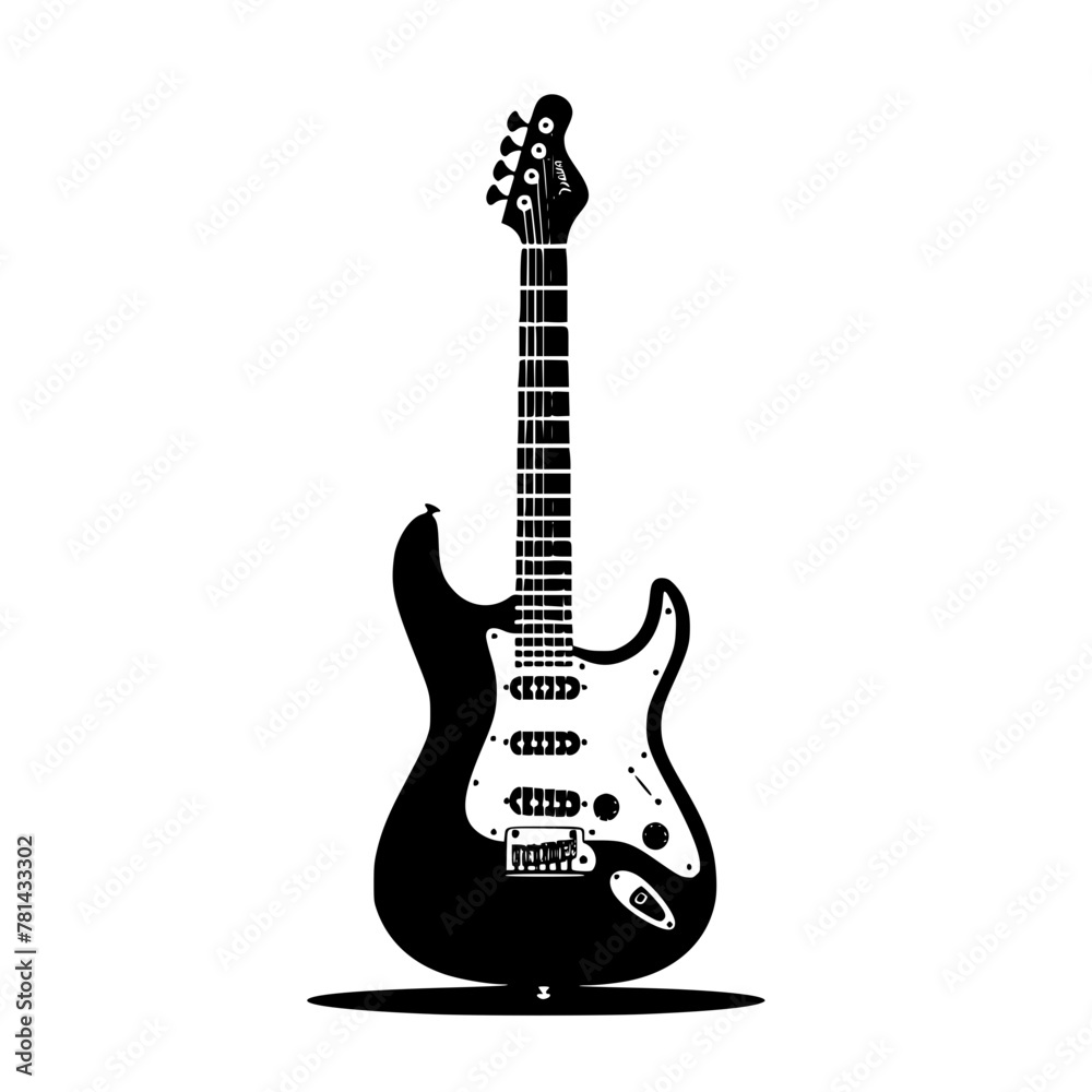 Obraz premium Bass Guitar Svg, Guitar png, Guitar Silhouette, Guitar Shape SVG, Guitar SVG, Guitarist PNG, Guitarist Vector, Guitar Player Vector, Music Svg, Guitarist SVG, Musician SVG, Guitarist Clipart, Music No