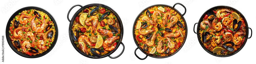 Paella clipart collection, symbol, logos, icons isolated on transparent background Paella clipart collection, symbol, logos, icons isolated on transparent background