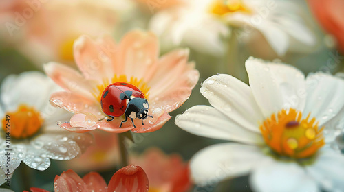 ladybug on flower © bmf-foto.de