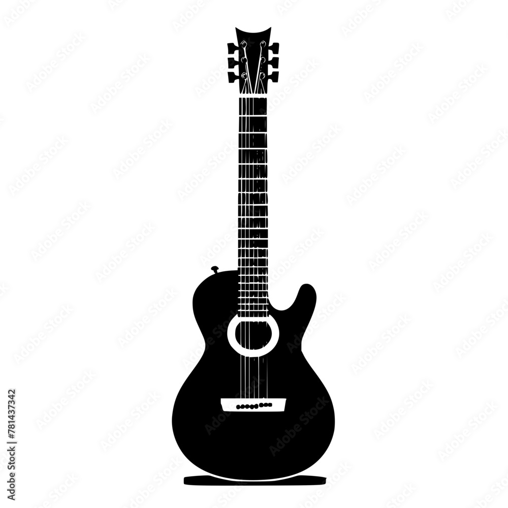 Obraz premium Bass Guitar Svg, Guitar png, Guitar Silhouette, Guitar Shape SVG, Guitar SVG, Guitarist PNG, Guitarist Vector, Guitar Player Vector, Music Svg, Guitarist SVG, Musician SVG, Guitarist Clipart, Music No