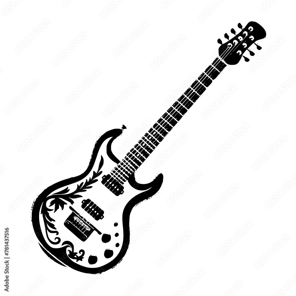 Obraz premium Bass Guitar Svg, Guitar png, Guitar Silhouette, Guitar Shape SVG, Guitar SVG, Guitarist PNG, Guitarist Vector, Guitar Player Vector, Music Svg, Guitarist SVG, Musician SVG, Guitarist Clipart, Music No