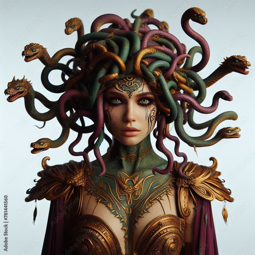 person of medusa gargon