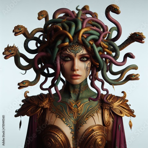 Obraz na płótnie person of medusa gargon w salonie