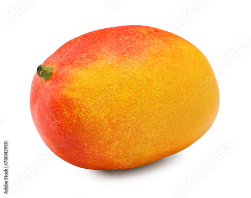 Mango isolated on white background. Clipping path
