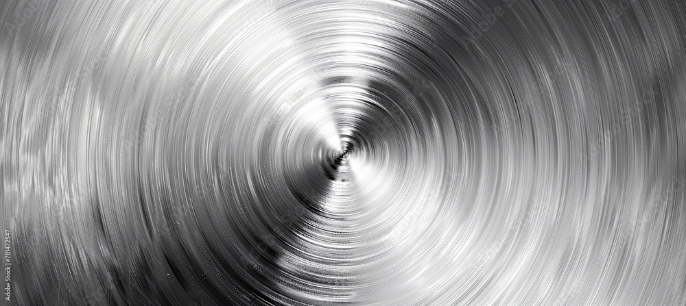 Obraz premium Brushed steel or aluminum metal texture background