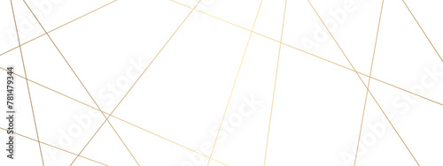 Luxury premium shiny golden geometric lines overlap design for cosmetic product cover background. Vector geometric luxury golden lines for banner, template, book cover, cosmetic product cover.  