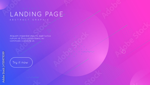 Abstract Design. Curve Music Texture. Pink Digital Background. 3d Screen. Light Spectrum Elements. Gradient Ux. Cool Landing Page. Purple Abstract Design