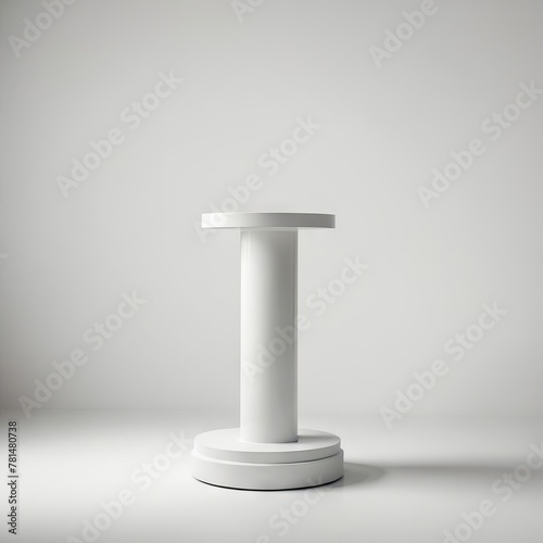 podium isolated on white