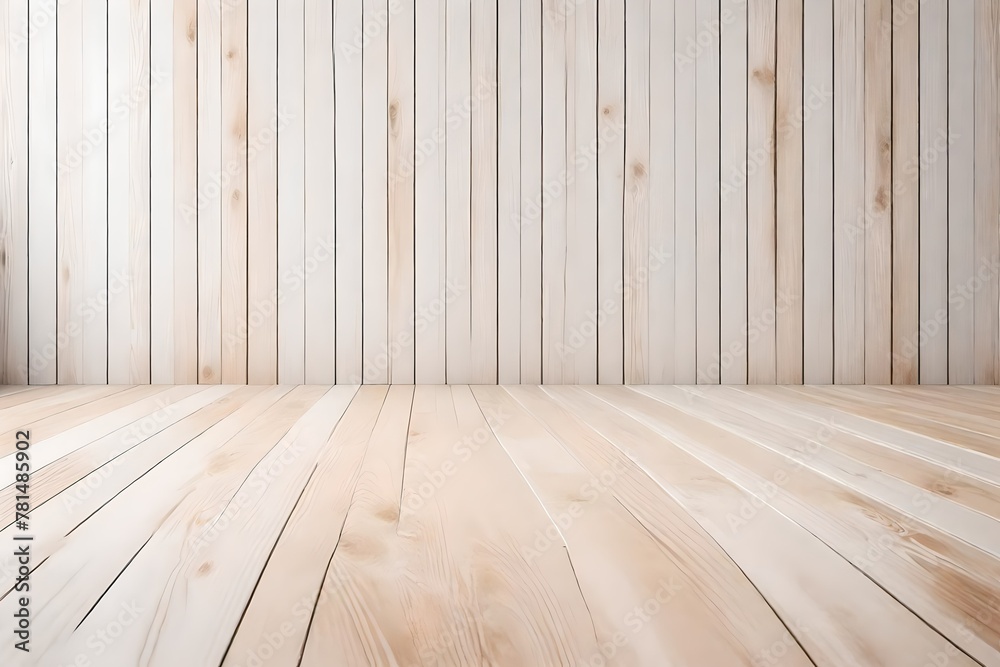 Naklejka premium floor and wall