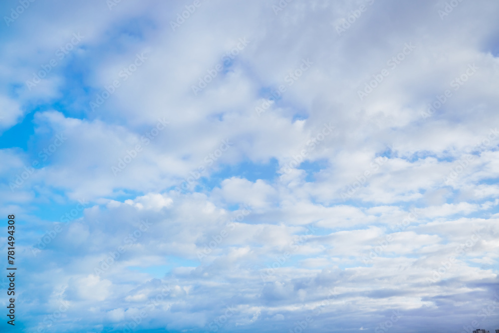 Fototapeta premium sky with clouds, flying clouds in the sky