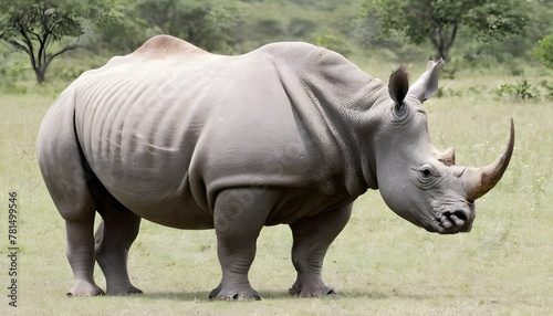 A-Rhinoceros-In-A-Safari-Expedition-
