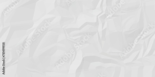 	
White wrinkly backdrop paper background. panorama grunge wrinkly paper texture background, crumpled pattern texture. paper crumpled texture. white fabric crushed textured crumpled.