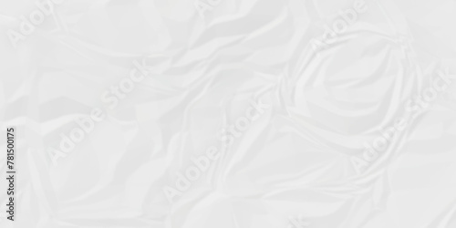 	
White wrinkly backdrop paper background. panorama grunge wrinkly paper texture background, crumpled pattern texture. paper crumpled texture. white fabric crushed textured crumpled.