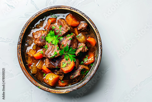Delicious Homemade Beef Stew with Tender Vegetables